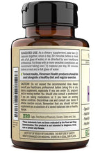Load image into Gallery viewer, Liver Health Detox Support Supplement - Herbal Blend for Men & Women with Artichoke Extract, Milk Thistle, Dandelion Root, Turmeric, Beet Root, Alfalfa, Choline & Celery Seed. 60 Capsules. Non GMO