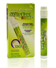 Load image into Gallery viewer, StingEze MAX Bug Bite Relief, Maximum Itch Relief from Bug Bites and Stings, Stops Pain, Relieves Itching, Reduces Infection - 0.5 oz Travel Pen Dauber