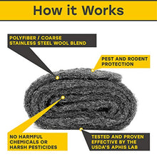 Load image into Gallery viewer, Xcluder Rodent Control Fill Fabric; Large DIY Kit; Steel Wool Blend; Protect Commercial & Residential Properties from Rats and Mice (162758A)