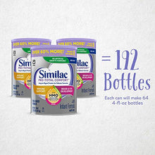 Load image into Gallery viewer, Similac Pro-Total Comfort Infant Formula OPTI-GRO, Non-GMO, Easy-to-Digest, Gentle Formula, with 2’-FL HMO, for Immune Support, Baby Formula, Powder, 36 Ounce, Pack of 3