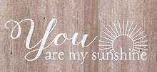 Load image into Gallery viewer, GALLERY SOLUTIONS Rustic 18 Opening Distressed You Are My Sunshine Collage Frame