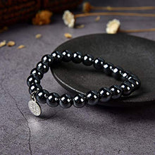 Load image into Gallery viewer, Black Onyx Bracelet | Handmade Gemstone Chakra Charged Crystal Bracelet for Natural Healing| Stretchy Yoga Beaded Jewelry for Men Women Unisex by Crystal Agate