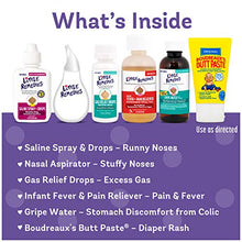 Load image into Gallery viewer, Little Remedies New Baby Essentials Kit, 6 Piece Kit for Baby's Nose and Tummy