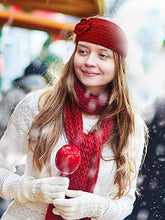 Load image into Gallery viewer, 4 Pieces Chunky Knit Headbands Winter Braided Headband Ear Warmer Crochet Head Wraps for Women Girls (Color set 7)