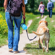 Load image into Gallery viewer, Pet Water Bottle for Dogs, dog water bottle foldable, Dog Travel Water bottle, Dog Water Dispenser, Lightweight & Convenient for Travel BPA Free 18 OZ. (Blue)