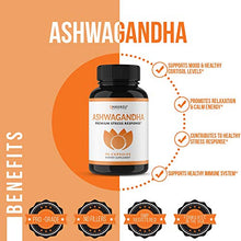 Load image into Gallery viewer, Havasu Nutrition Ashwagandha Capsules with Adaptogens, for Stress Relief, Anxiety Relief, Mood Support, Libido Boost, and Adrenal Fatigue Relief; Non-GMO 1000 mg; 90 Capsules for Men & Women