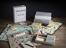 Load image into Gallery viewer, Scrabble, Monopoly, and Clue Vintage Board Game Bookshelf Collection
