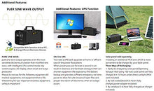 Load image into Gallery viewer, KYNG Power Solar Generator Portable Power Station 500W UPS Battery for Emergency, Tradeshow Battery Powered Inverter 12V, 3 AC, 4 USB Outlets FREE Solar Panel Cable, Camping, CPAP, 288wh