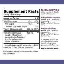 Load image into Gallery viewer, Nature's Way Original Sambucus Elderberry Lozenges with Vitamin C, Gluten Free, Vegetarian, 30 Count