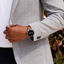 Load image into Gallery viewer, Amazfit GTR Smartwatch, Smart Notifications, 1.39” AMOLED Display, 24/7 Heart Rate Monitor, 24-Day Battery Life, 12-Sport Modes (47mm, GPS, Bluetooth), Stainless Steel