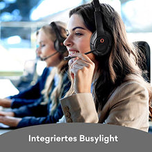 Load image into Gallery viewer, EKSA Bluetooth Headsets with Microphone & USB Dongle, 30 Hours Talk Time & 33ft Range, AI Environmental Noise Cancelling Mic, Over-Ear Wireless Headphone for PC/Laptop/Computer/Home/Work/Office/Zoom