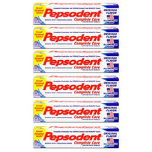 Load image into Gallery viewer, Pepsodent Complete Care Toothpaste Original Flavor 5.5 oz ( Pack of 6)