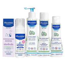 Load image into Gallery viewer, Mustela Newborn Arrival Gift Set - Baby Skincare & Bath Time Essentials - Natural & Plant Based - 5 Items Set