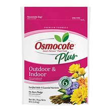 Load image into Gallery viewer, Osmocote 274850 Smart-Release Plant Food Plus Outdoor & Indoor, 8 lbs & Bayer Advanced 701110A All in One Rose and Flower Care Granules, 4-Pound