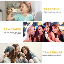 Load image into Gallery viewer, Bluetooth Microphone for Kids Birthday Gifts Girls Toy for Age 4 5 6 7 8 9 10 Year Old Portable Wireless Karaoke Microphone Fun Toys for Teen Girls Boys Christmas Best Gifts Home Party Favor Singing