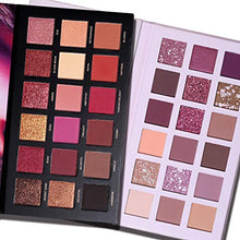 Load image into Gallery viewer, 2Pcs UCANBE Twilight Dusk + Aromas Nude Eyeshadow Palette Makeup Set, Matte Shimmer Glitter Pressed Pearl All Highly Pigmented Blending Powder, Natural Velvet Texture Eye Shadow Kit