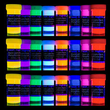 Load image into Gallery viewer, 'XXL Set' 24 Cans of Glow in the Dark Paint by neon nights | Luminescent & Phosphorescent, Self-Luminous Paints