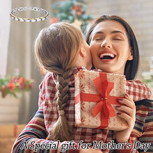 Load image into Gallery viewer, Feraco Magnetic Bracelets for Women Arthritis Pain Relief Elegant Stainless Steel Strong Magnets Therapy Bracelet, Silver Gold