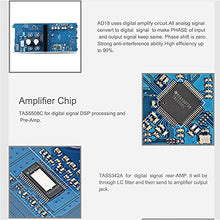 Load image into Gallery viewer, S.M.S.L AD18 HiFi Audio Stereo Amplifier with Bluetooth 4.2 Supports Apt-X,USB DSP Full Digital Power Amplifier 2.1 for Speaker,Small 80Wx2 Class D Amplifier with Subwoofer Output