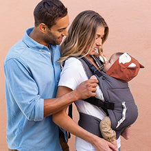 Load image into Gallery viewer, Infantino Cuddle Up Ergonomic Carrier, Face-in Front Carry & Back Carry with Removable Character Canopy Hood - Fox