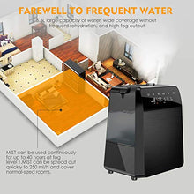 Load image into Gallery viewer, 6L Warm and Cool Mist Humidifiers Large Room Baby Bedroom, Customized Humidity Vaporizer Quiet Air Humidifier with LED Touch Display and Remote, Essential Oil for Wholehouse