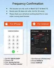 Load image into Gallery viewer, Cell Phone Signal Booster for Car, Truck and SUV - Enhance 4G Data and Volte for Verizon, AT&T and T-Mobile - Dual 700MHz Band 12/13/17 Cellular Repeater Antenna Kit for Small Vehicle.