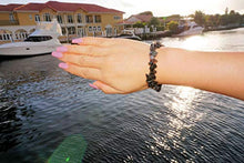 Load image into Gallery viewer, Mindfulness Gems Natural Healing Stones Crystal Chips Bracelet for Women - Premium Black Obsidian Stone Lava Rock Chakra Crystals Bead Bracelet- Chakra Stones