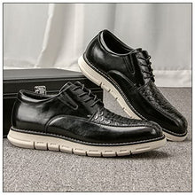 Load image into Gallery viewer, JITAI Men's Oxford Shoes Fashion Dress Shoes for Men Lace Up Business Casual Shoes