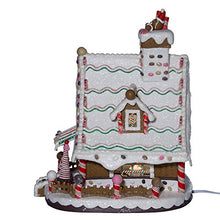 Load image into Gallery viewer, Kurt Adler 12-Inch Lighted Christmas Gingerbread House