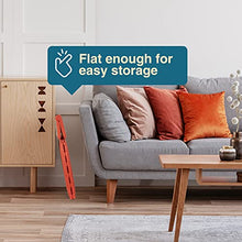 Load image into Gallery viewer, Flottian 13" Folding Step Stool for Adults and Kids Holds Up to 300 lbs ,Non-Slip Folding Stools with Handle, Compact Plastic Foldable Step Stool for Bathroom,Bedroom, Kitchen Coral