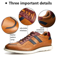 Load image into Gallery viewer, Meijiana Men Oxfords Shoes Casual Dress Shoes for Men Lightweight Lace Up Fashion Shoes