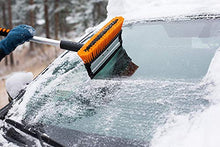 Load image into Gallery viewer, Snow MOOver 39" Extendable Snow Brush with Squeegee and Ice Scraper - Foam Grip - Auto Windshield Snowbrush - no Scratch Removal Tool - Car Truck SUV Winter Remover