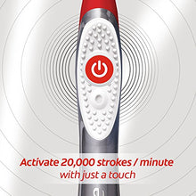 Load image into Gallery viewer, Colgate 360 Optic White Sonic Battery Power Toothbrush with Tongue and Cheek Cleaner, Soft