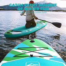 Load image into Gallery viewer, Valwix Inflatable Stand Up Paddle Board with High Pressure Electric Pump & Sports Camera Holder, 11' x 32" x 6" All Around Paddleboard, Wide Stance SUP 350lbs Max. Load