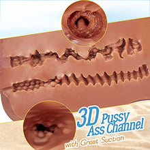 Load image into Gallery viewer, 11LB Brown Sex Doll with Torso and Big Boob, GOYHA Male Sex Toy for Vagina Anal Breast Play, Pussy Ass Masturbator Toys Brown Realistic Sex Dolls for Men Pleasure