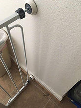 Load image into Gallery viewer, 4 Pack Baby Gates Wall Cups, Safety Wall Bumpers Guard Fit for Bottom of Gates, Doorway, Stairs, Baseboard, Work with Dog Pet Child Kid Pressure Mounted Gates