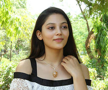 Load image into Gallery viewer, Citrine Gemstone Pendant Necklace - Natural Crystal Healing | Stone of Joy, Wealth and Abundance| Energizes Solar Plexus and Navel Chakras| Jewelry for Men & Women