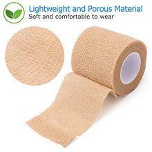 Load image into Gallery viewer, 10 Pack Self Adherent Bandage Wrap, 2” x 5 Yards, Medical Tape, Self-Adherent Wrap, Athletic Elastic Cohesive Bandage, First Aid Tape, Sports Tape for Stretch Athletic, Ankle Sprains & Swelling