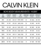 Load image into Gallery viewer, Calvin Klein Boys' Long Sleeve Sateen Dress Shirt, Style with Buttoned Cuffs & Shirttail Hem, White, 6