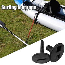 Load image into Gallery viewer, Hongwen Nylon Surfing Safety Foot Buckle, Easy Install Foot Buckle Boat Surf Leash Plug Leg Rope Surfboard Accessory