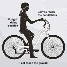 Load image into Gallery viewer, Snow Shop Everything Nel Lusso Classic Cruiser Bike Frame, Women's, Light Blue, 26"