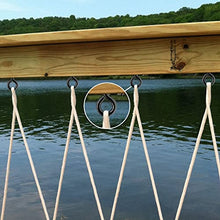 Load image into Gallery viewer, ZYRAW Pack of 10 Eye Hooks Screw Carbon Steel 3.2 inches Zinc Plating on Bolt Eye Hook for Rust Resistance Self Tapping Screw Eyes for Hanging Items, Securing Cables and Lifting Loads