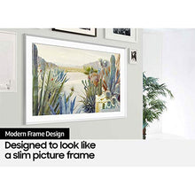 Load image into Gallery viewer, Samsung QN50LS03AAFXZA 50 Inch The Frame QLED 4K Smart TV 2021 Bundle with Samsung 2021 50 inch The Frame Customizable Bezel Modern Teak