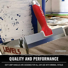 Load image into Gallery viewer, 8" Soft-Grip Stainless Steel Taping Knife - LEVEL5 | Pro-Grade | Metal Hammer End | 5-134