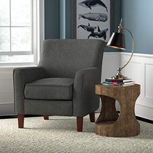 Load image into Gallery viewer, Amazon Brand – Stone & Beam Cheyanne Modern Living Room Accent Arm Chair, 30.7"W, Caviar