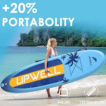 Load image into Gallery viewer, Inflatable Paddle Board Sup - Stand Up Seat Kayak Blow Up Kids 3 Piece Easy Eddy Modular Hard Shell Youth Adults Surf Blue