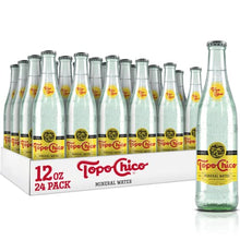 Load image into Gallery viewer, TOPO CHICO Mineral Water, 12 Fl Oz, Pack of 24