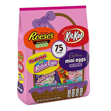 Load image into Gallery viewer, REESE'S, KIT KAT, WHOPPERS & CADBURY Chocolate Assortment Candy, Easter, 33.4 oz Bag (75 Pieces)