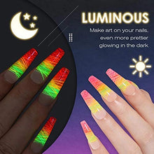 Load image into Gallery viewer, Adealink 3pcs/Set Luminous Spider Nail Gel Set Classic Color Nail Art Spider Gel Manicure Supplies