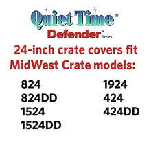 Load image into Gallery viewer, MidWest Dog Crate Cover, Privacy Dog Crate Cover Fits MidWest Dog Crates, Machine Wash & Dry
